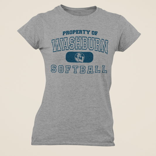 Property of Softball Adidas Women's Tee