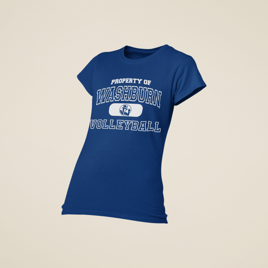 Property of Volleyball Adidas Women's Tee