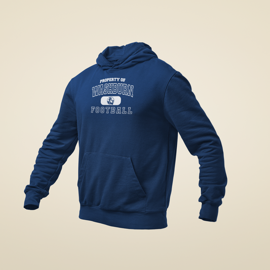 Property of Football Heavyweight Hoodie