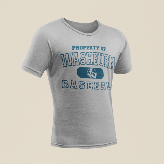 Property of Baseball Adidas Tee