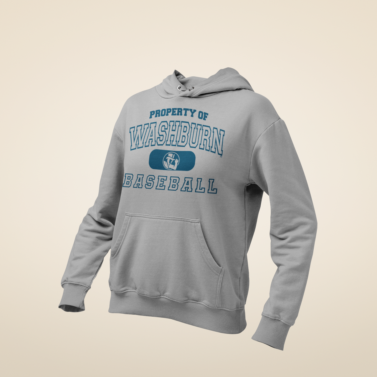 Property of Baseball Heavyweight Hoodie